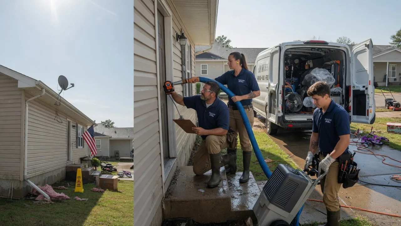 Ceiling Water Damage Restoration in Arapaho, OK near me
